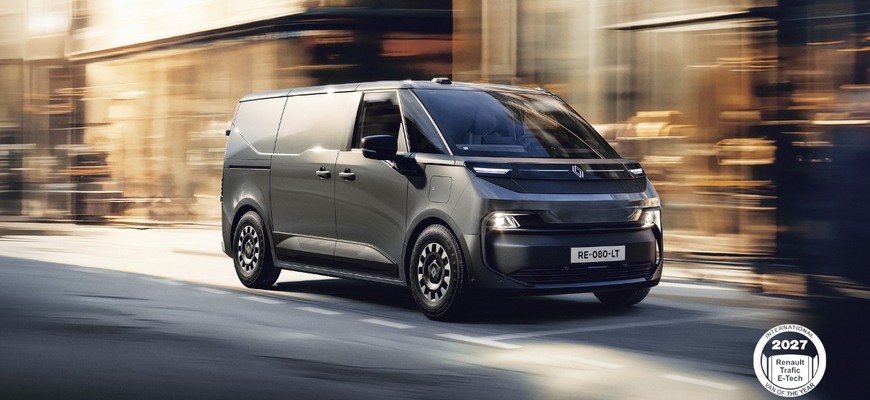Nový Renault Trafic je Dodávka roka 2027. Porota sa zhodla jednohlasne