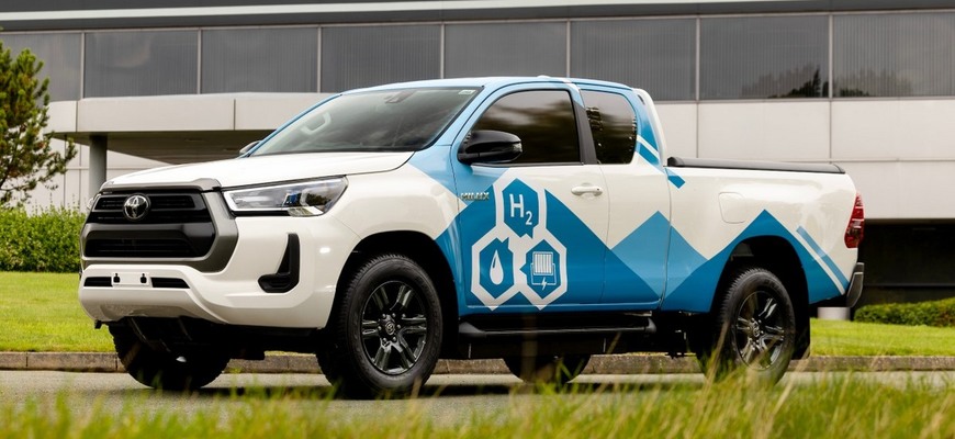 Toyota Hilux na vodík je sonda možnosti alternatívneho eco pohonu