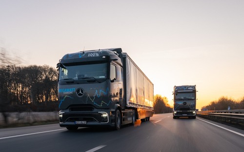 eActros 600 preveril megawattové nabíjanie v zime. Chystajú aj ostré testy u zákazníkov