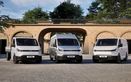 Ford Transit City: Nová elektrická dodávka s tromi typmi karosérie