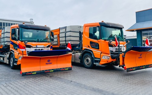 DAF XD: Komunálna technika pripravená na zimnú službu