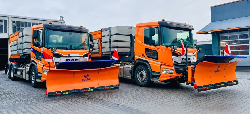 DAF XD: Komunálna technika pripravená na zimnú službu