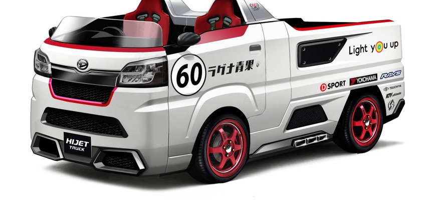 Daihatsu Hijet Jumbo Sportza a Camper. Pickup a dodávka na voľný čas z Japonska