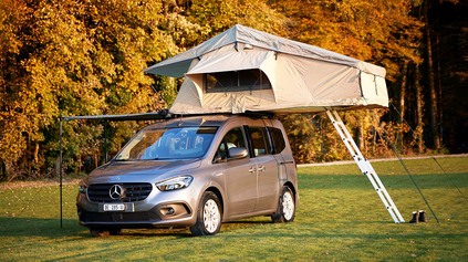 Mercedes Citan VanEssa Sortimo: malá obytná dodávka poskytne nocľah až štyrom dospelým