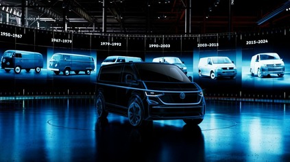 NOVÝ VW TRANSPORTER 2025 POSTUPNE ODHAĽUJE PODOBU. AUTOMOBILKA PREZRADILA AJ PRVÉ CENY