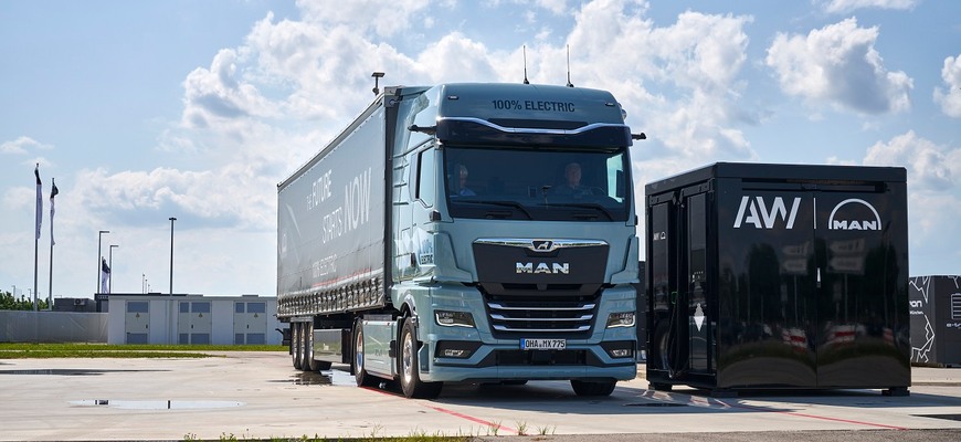 Prenosná nabíjačka vyrieši problémy s logistikou. MAN ju už ponúka svojim zákazníkom
